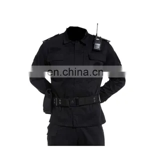 Black Color Security Guard Uniforms for Sale thumbnail-2