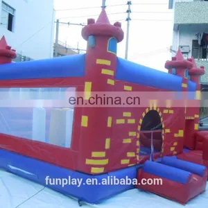 HI Funny and New Style Game 0.55mm PVC Inflatable Bounce Castle,commercial Air Moonwalk,bounce House Inflatable for Sale thumbnail-2