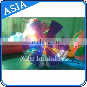 Purple and Transparent Half Color Water Bubble Ball thumbnail-1