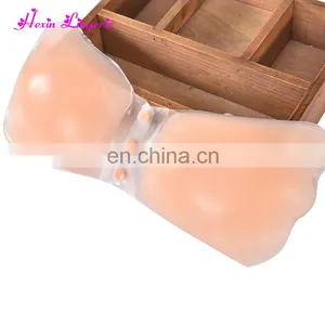 2017 Newest Seamless Invisible Transparent Breast Nipple Sexy Ladies Bra thumbnail-2
