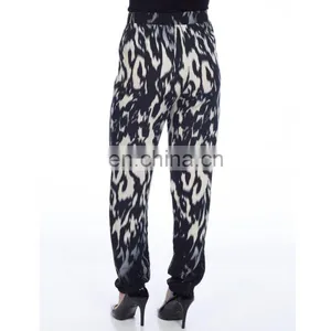 Wholesale Tribal Ethnic Digial Print Knitted Winter Warm Leggings for Ladies thumbnail-2