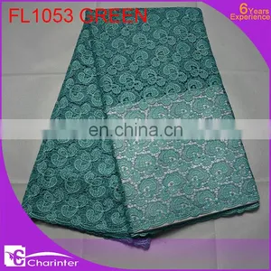 Embroidery Lace Fabric/lace/african Lace Fabric/cord Lace/french Lace/swiss Voile Lace FL1053 Purple thumbnail-4