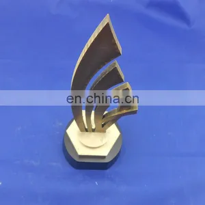 Boat Sail Shape Metal Trophy thumbnail-1