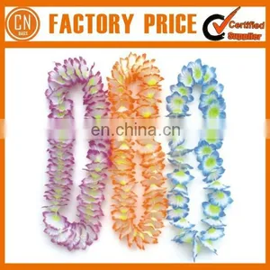Wholesale Wreathe Lei Promotional Decorative Hawaii Flower Necklace Lei thumbnail-1