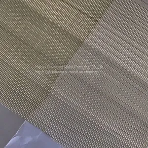 XY-R-01 GOLD WIRE MESH FOR GLASS LAMINATED thumbnail-4