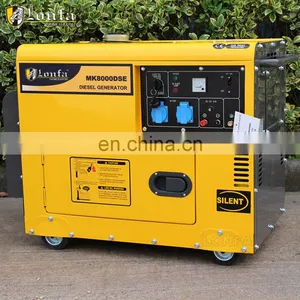 3KW 5KW 6.5KW 7.5KW 220V/380V Single Phase Three Phase Air-Cooled Portable Kipor Sound Proof Diesel Generator thumbnail-3