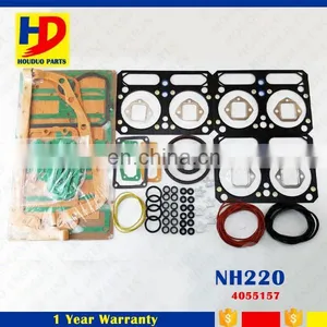 NH220 Full Gasket Kit With Metal Material 4055517 Cylinder Head Gasket thumbnail-1