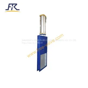 peumatic Square knife gate valve01