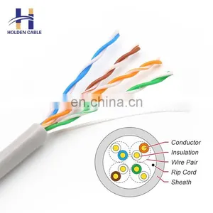 Wholesale 10000ft Cat 5 Twisted Pair Cable 4 Pairs 24awg 26awg Utp Cat5 Cable thumbnail-4