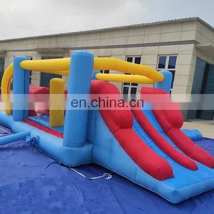 Family Use Oxford Fabric Inflatable Bounce House Obstacle Course Bouncer thumbnail-1