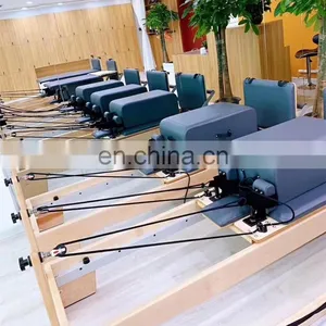 White Maple Wood Elina Pilates Reformer Equipment Price Home Reformer Bed Pilates Machine SRP01 thumbnail-2