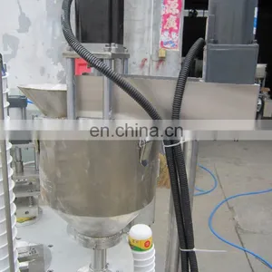 Factory Price Rotary Table Penaut Butter Filling and Sealing Machine thumbnail-4