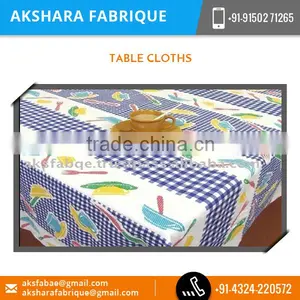 Beauiful Designer Cotton Table Cloth Available at Affordable Rate thumbnail-1