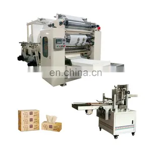 Full-automatic Facial Tissue Paper Making Machine for Sale thumbnail-1