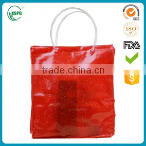 New Design With Professional Transparent PVC Beach Bags With Plastic Tube Handle With High Quality thumbnail-2