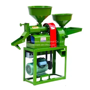 Home Use Mini Combine Single Phase Electric/5hp Diesel Flour Mill Rice Mill Grinding Equipment Turmeric Powder Grinder thumbnail-2