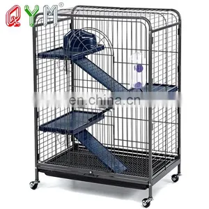 Metal Iron Pet Cage / Welded Wire Mesh Dog Cage / Carrier Cat Pet Bird Cage thumbnail-3