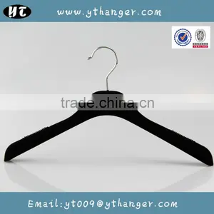 HA7064 Black Flocking Fashionable Coat Hanger Gold Velvet Hanger thumbnail-4