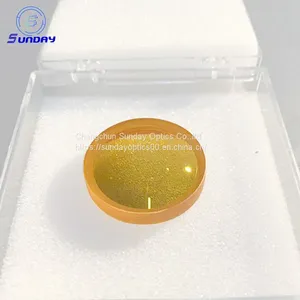 ZnSe Focus Lens Dia.12.7mm EFL 25.4mm 1/10λ BBAR (8000-12000nm) thumbnail-1