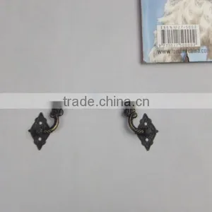 Factory Price Metal Antique Brass Boxknob /catch/box Handles Made in China thumbnail-1