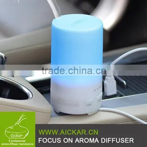 Best Selling Portable Mini USB Car Perfume Ultrasonic Essential Oil Diffuser thumbnail-2