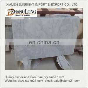 Bianco Carrara White Italian Marble Types thumbnail-5