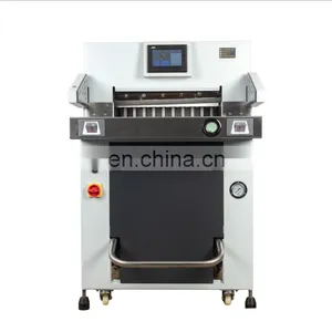 Automatic Hydraulic Cutter 520mm Paper With Touch Screen Display 520 Automatic Cutting Machine 520 Heavy Duty Paper Cutter thumbnail-1