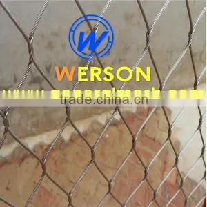 Stainless Inox Line Cable Mesh,stainless Steel Wire Rope Mesh for Zoo Enclosure | Generalmesh thumbnail-2