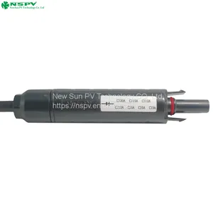 PV MC4 Solar Diode Connector Heat Resistant Solar Blocking Diode Connector for Solar Panel thumbnail-3