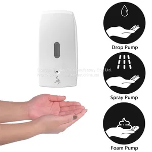Commercial Hotel 500ml Plastic Automatic Wall Mounted Sanitizer Liquid Foam Spray Soap Dispenser For Public Places thumbnail-1