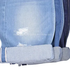 11.5oz Selvage Cotton Slub Denim Twill Fabric Selvedge Denim Jeans Manufacturer W284123 thumbnail-5