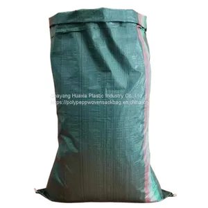 Wholesale 150kg 50lb Plastic pp Woven Sacks New Empty Rice Bag Large Bag thumbnail-2