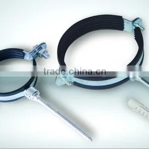 Steel Galvanized With Rubber Iron Clamp thumbnail-1