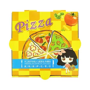 Customized Recycled Corrugated Board Pizza Box thumbnail-5