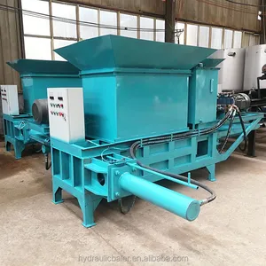 Agricultural Cattle and Sheep Feed Green and Yellow Storage Straw Baling and Briquetting Machine thumbnail-2