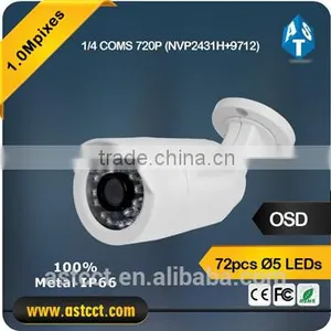CMOS Sensor 720P Night Vision Megapixel AHD Camera Bullet CCTV Camera 3.6 mm Fixed Lens thumbnail-1
