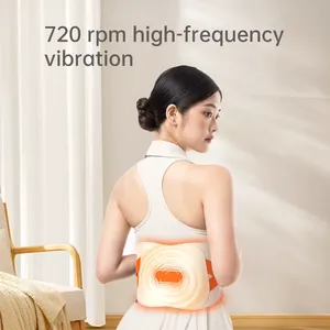 Wholesale Digital Display Menstrual Heating Belt Manufacturer | Graphene & Vibration Waist Wrap | Model W312 thumbnail-1