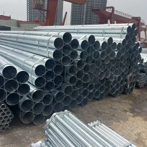 Seamless Carbon Steel Pipe, Galvanized, for Oil & Gas and Structural Use, Hot Rolled Black Finish thumbnail-2
