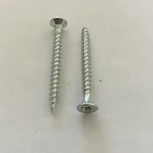 Factory Direct Yellow Zinc Pozi Drive Chipboard Screws - Custom Retail Packaging Available - OEM/ODM thumbnail-3