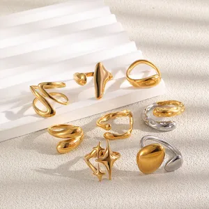 Lightweight 0.5g 304 Stainless Steel Ring 4mm Width PVD Black Coating Color Fastness Tested for Daily Wear thumbnail-5