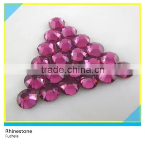 Gem Stone Hotfix Rose Ss6 2mm Round Flatback DMC Clothing Decoration thumbnail-3