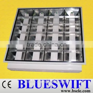 T8 4x18W Commercial Grid Lamp Fixture thumbnail-1