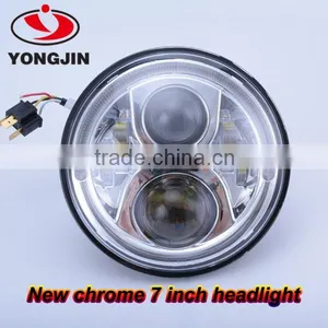 Harley Motorcycles Led Headlight 7 Inch Led Motorcycle Headlight 7 Harley thumbnail-1