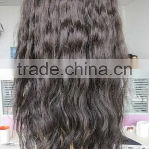 100% Remy Virgin Human Hair Full Lace Wig thumbnail-1