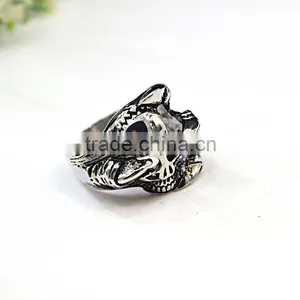 2016 Casting Stainless Steel Gothic Fashion Rings Supplier's Choice thumbnail-2