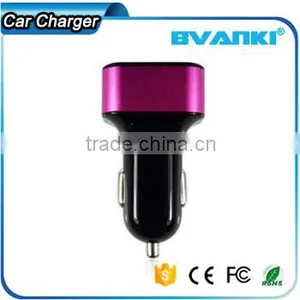 8 Years Experience 2016 New Premium 5V 2..1A Smart IQ Fast Charge 3 USB Port Car Charger Made in China thumbnail-3