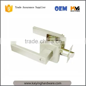 Tubular Lever Door Lock 8809BK-SS,stainless Steel Door Lock thumbnail-1