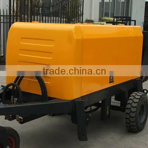 Concrete Construction Machinery Diesel Engine Concrete Pumps , Concrete Pump for Mortar thumbnail-1