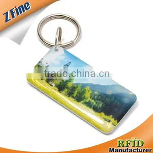 Access Control Keychain / Key Fobs With 125kHz or 13.56MHz Chips thumbnail-1