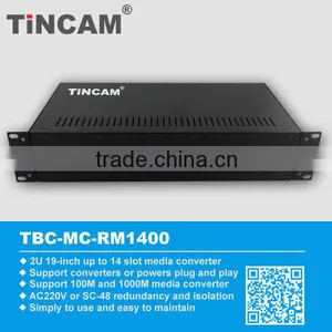 2U 19''16 Slots Fiber Chassis With DC40V+DC48V thumbnail-6